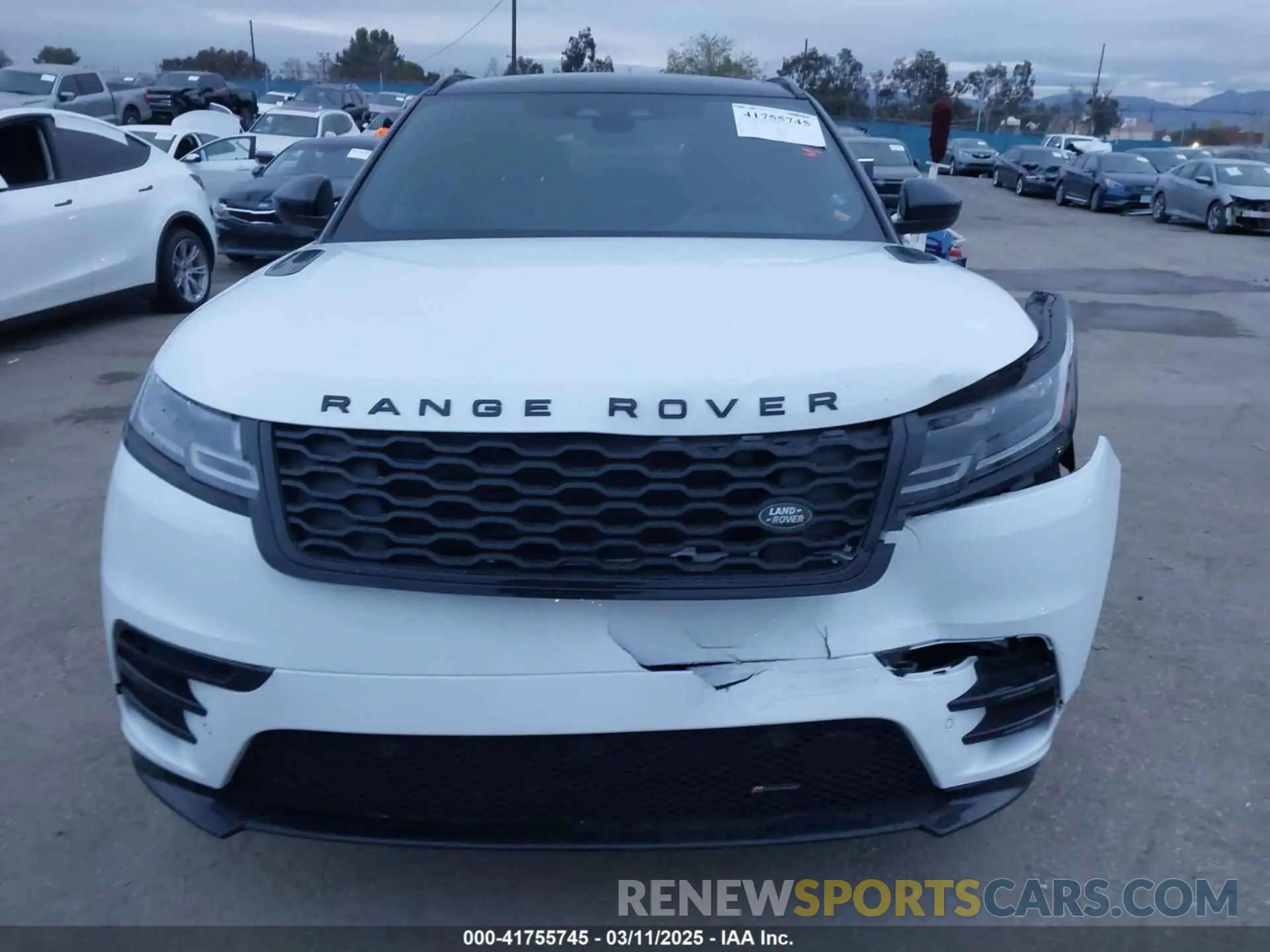 12 fotografías del automóvil dañado SALYT2EX5PA357585 LAND ROVER RANGE ROVER VELAR 2023