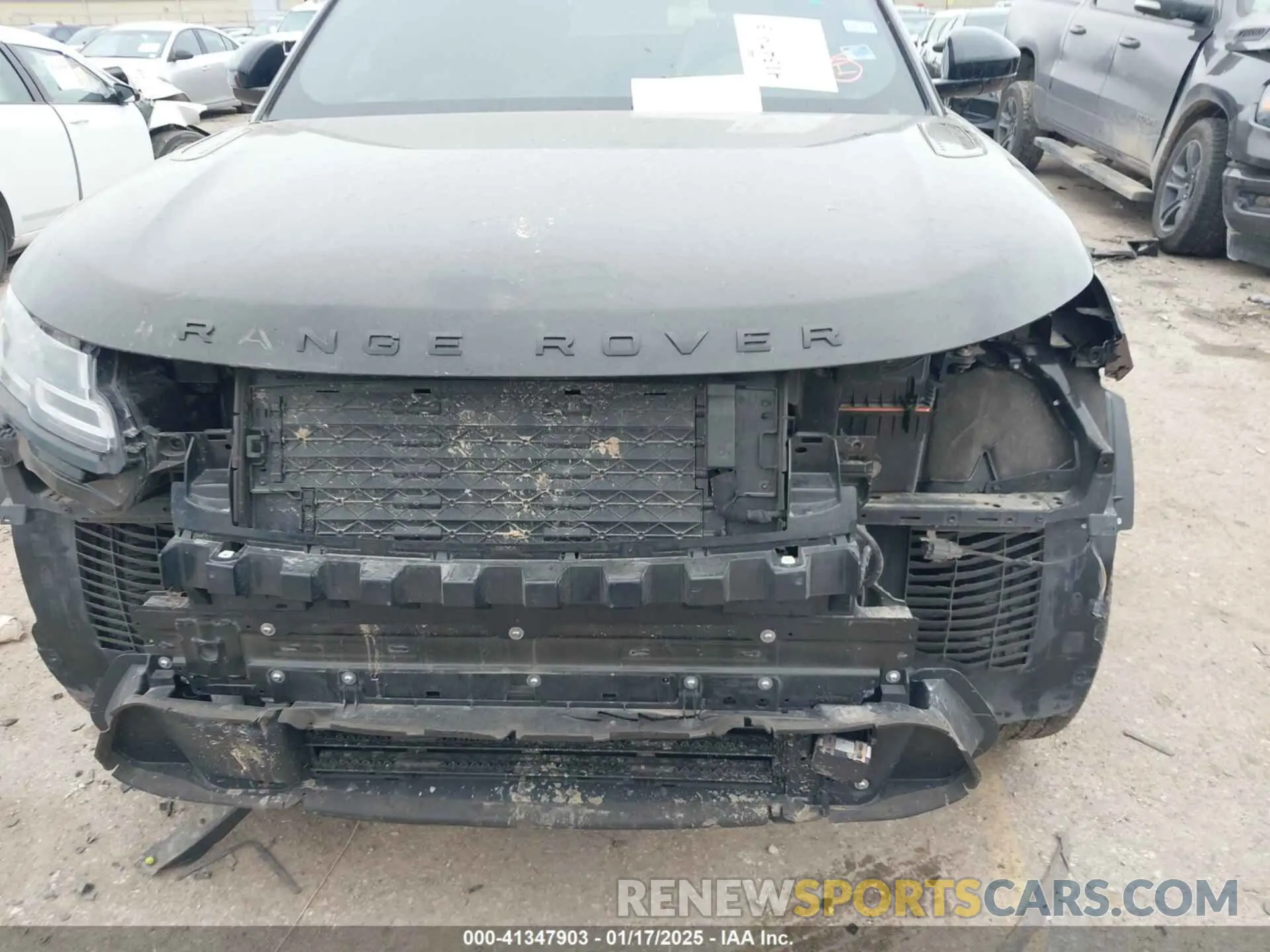 12 fotografías del automóvil dañado SALYT2EX7PA348791 LAND ROVER RANGE ROVER VELAR 2023