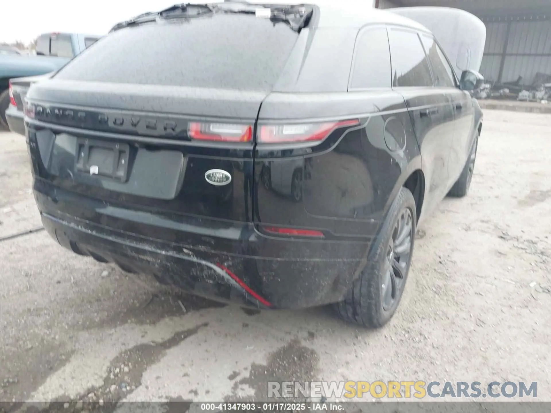 4 fotografías del automóvil dañado SALYT2EX7PA348791 LAND ROVER RANGE ROVER VELAR 2023