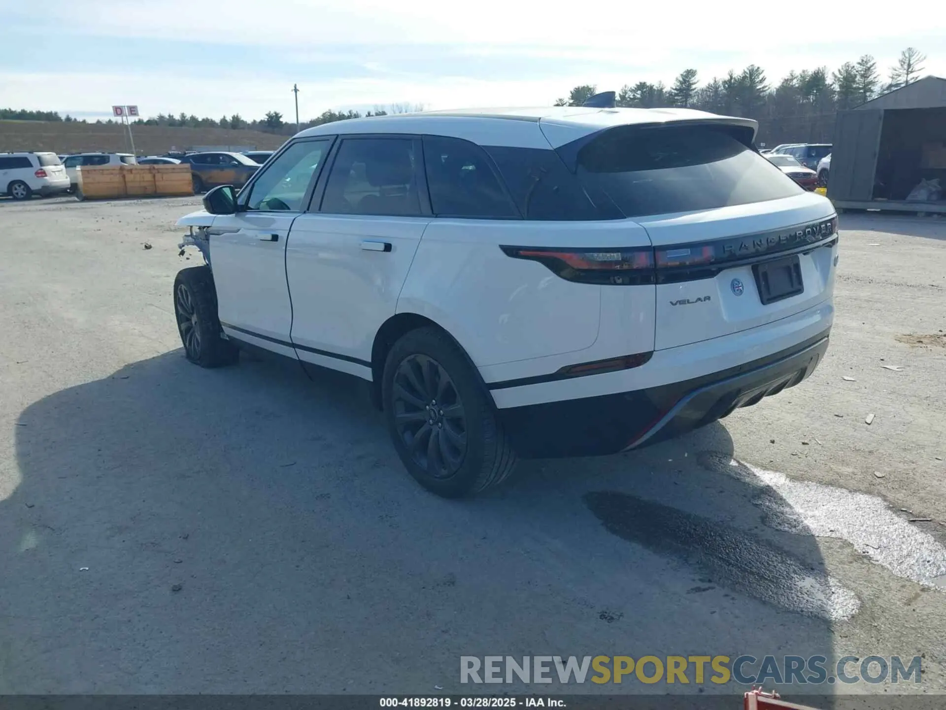 3 fotografías del automóvil dañado SALYT2EX9PA350400 LAND ROVER RANGE ROVER VELAR 2023