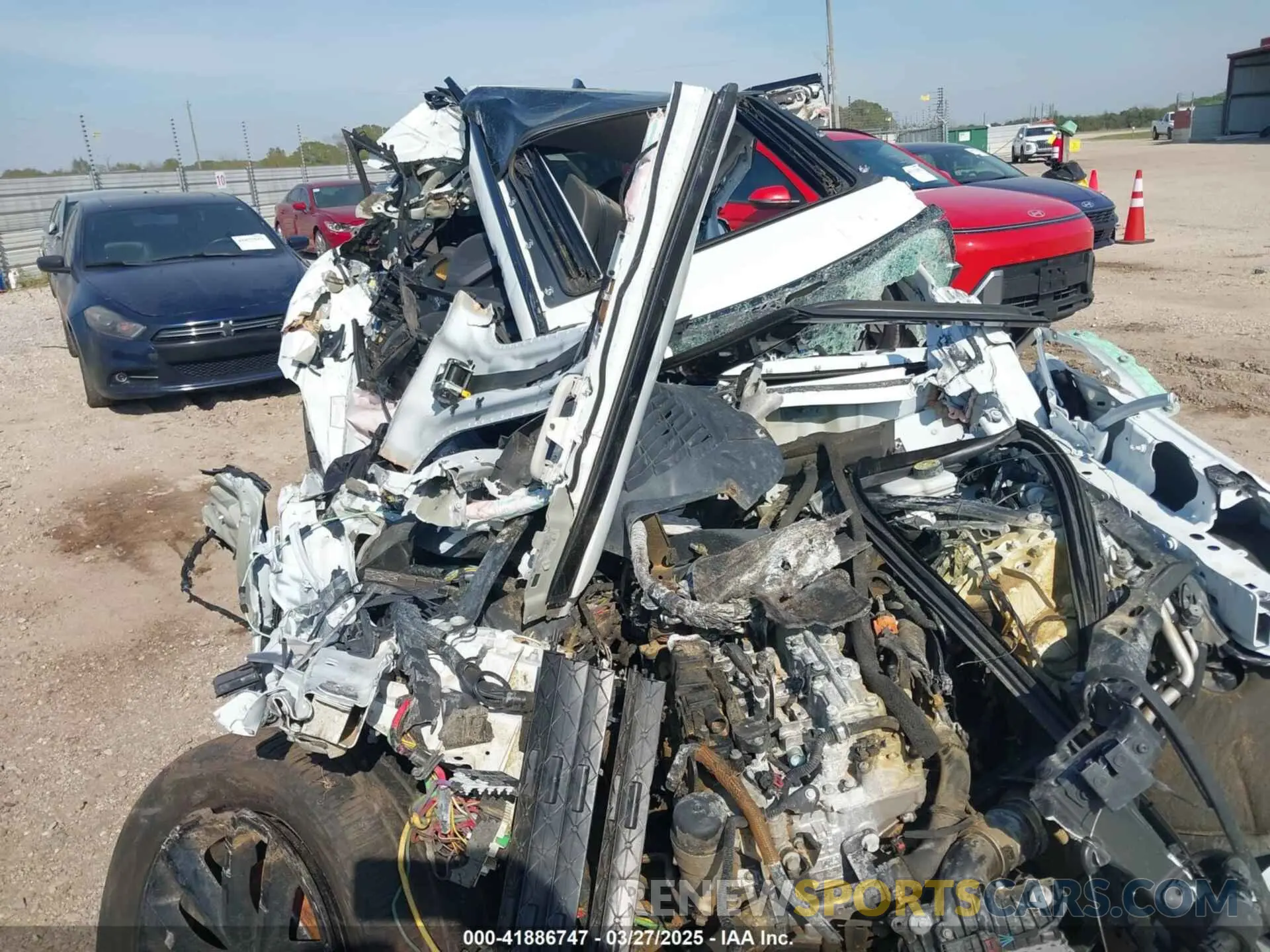 6 fotografías del automóvil dañado SALYJ2EX5RA386092 LAND ROVER RANGE ROVER VELAR 2024