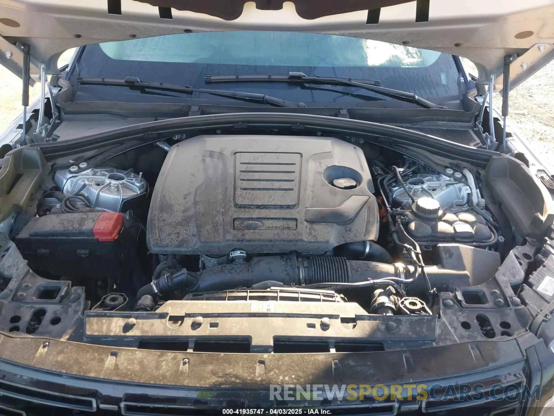 10 fotografías del automóvil dañado SALYJ2EX7RA385591 LAND ROVER RANGE ROVER VELAR 2024