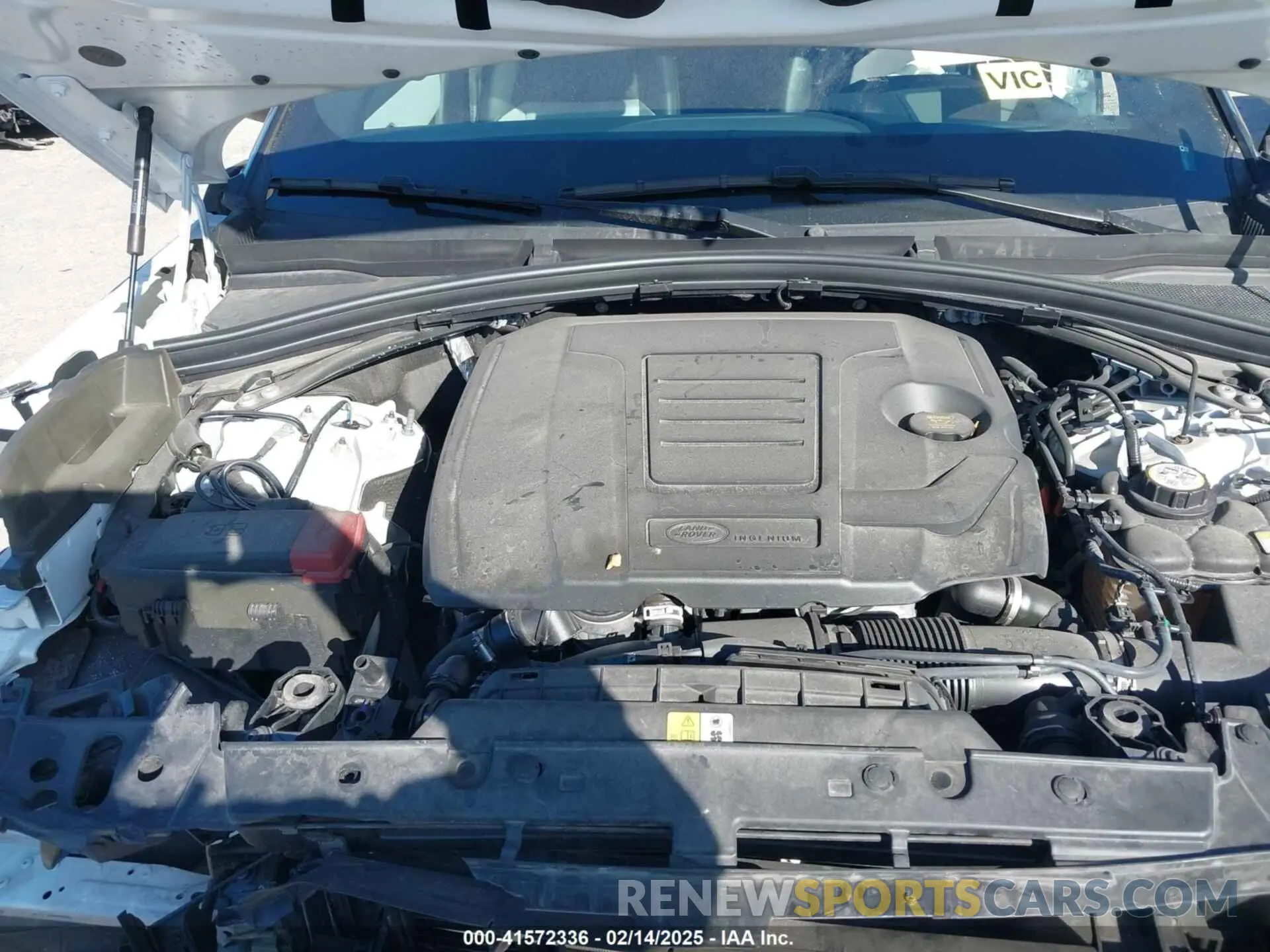 10 fotografías del automóvil dañado SALYL2EX1RA370322 LAND ROVER RANGE ROVER VELAR 2024