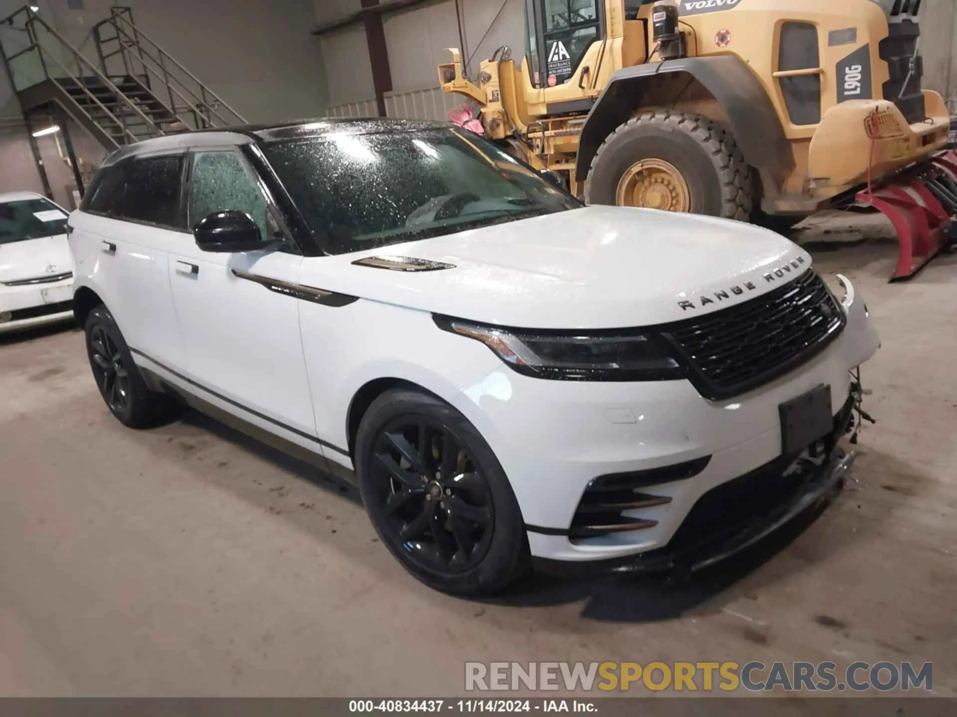 1 fotografías del automóvil dañado SALYL2EX9RA370374 LAND ROVER RANGE ROVER VELAR 2024