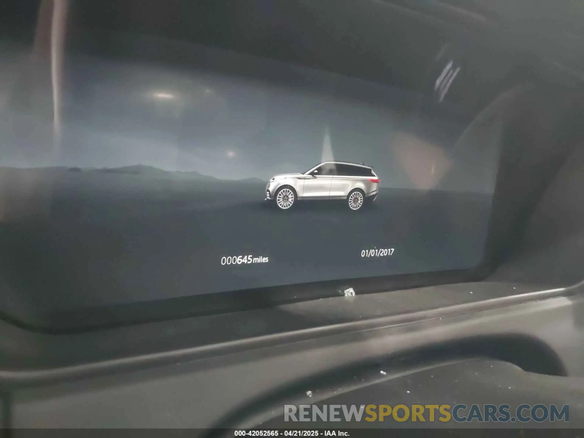7 fotografías del automóvil dañado SALYJ2EX4SA811596 LAND ROVER RANGE ROVER VELAR 2025