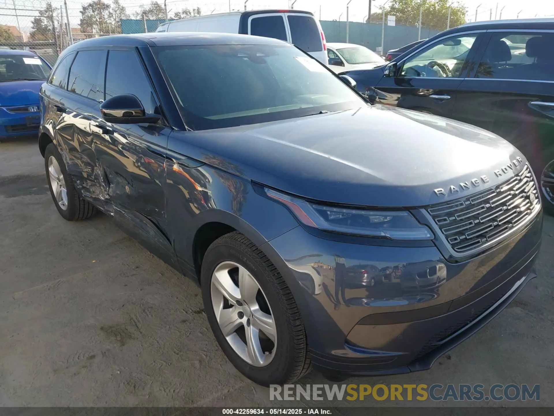 1 fotografías del automóvil dañado SALYJ2EX5SA392822 LAND ROVER RANGE ROVER VELAR 2025