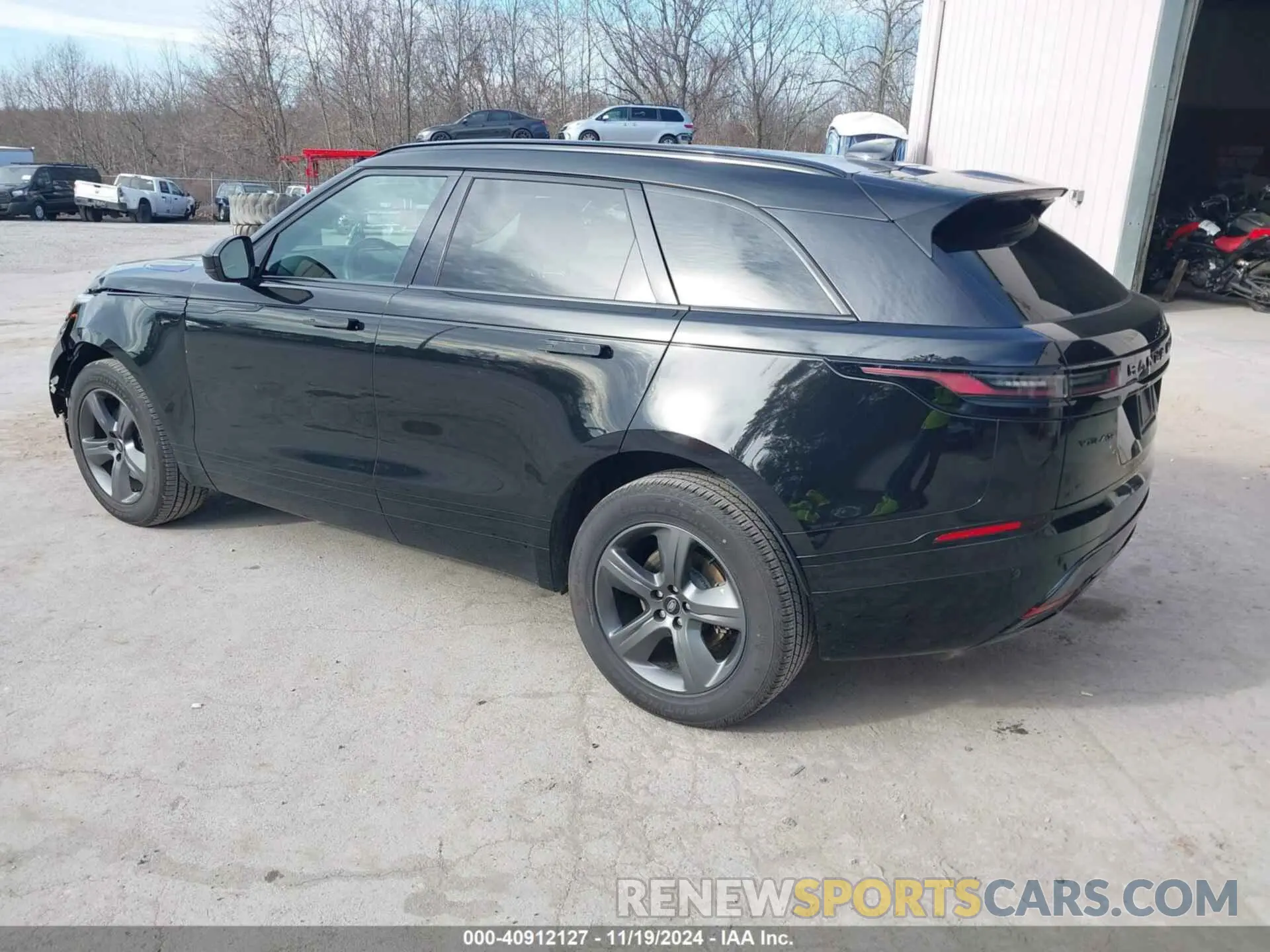 3 fotografías del automóvil dañado SALYL2EX9SA397676 LAND ROVER RANGE ROVER VELAR 2025