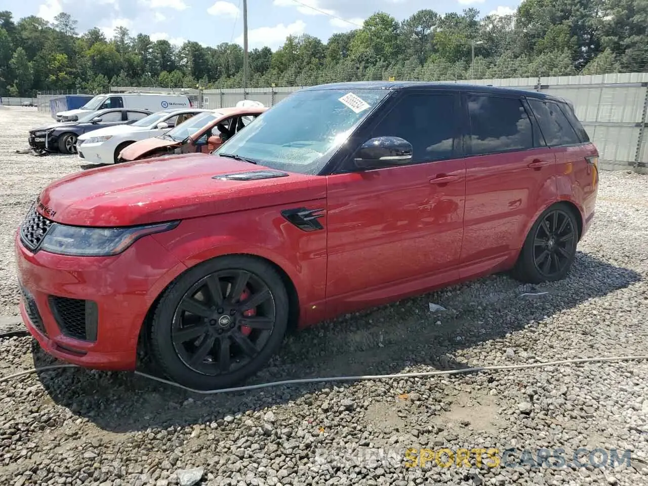 1 fotografías del automóvil dañado SALWR2RE5JA198735 LAND ROVER RANGEROVER 2018