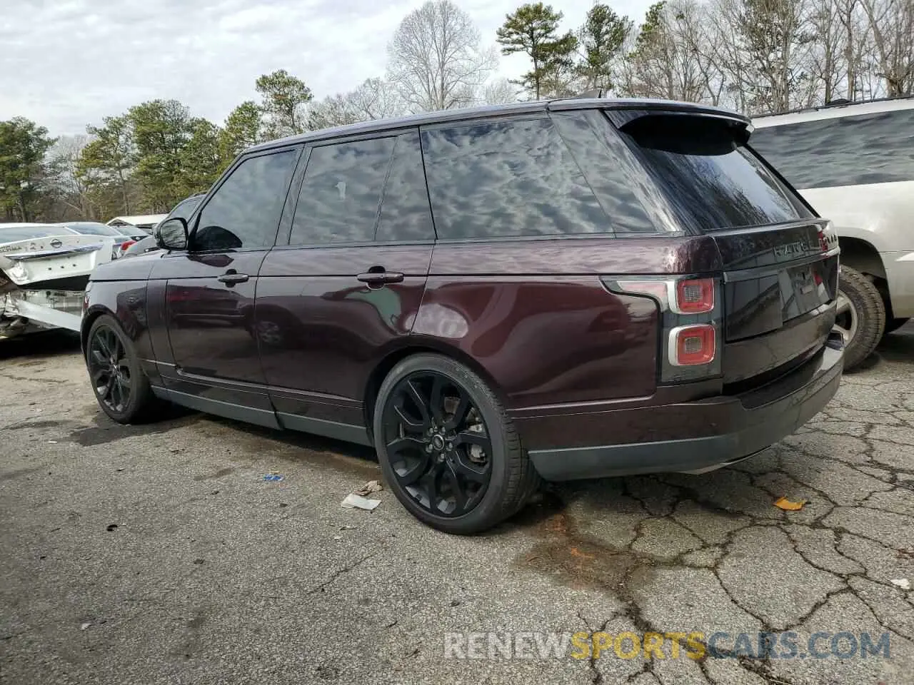 2 fotografías del automóvil dañado SALGR2RK4KA531129 LAND ROVER RANGEROVER 2019
