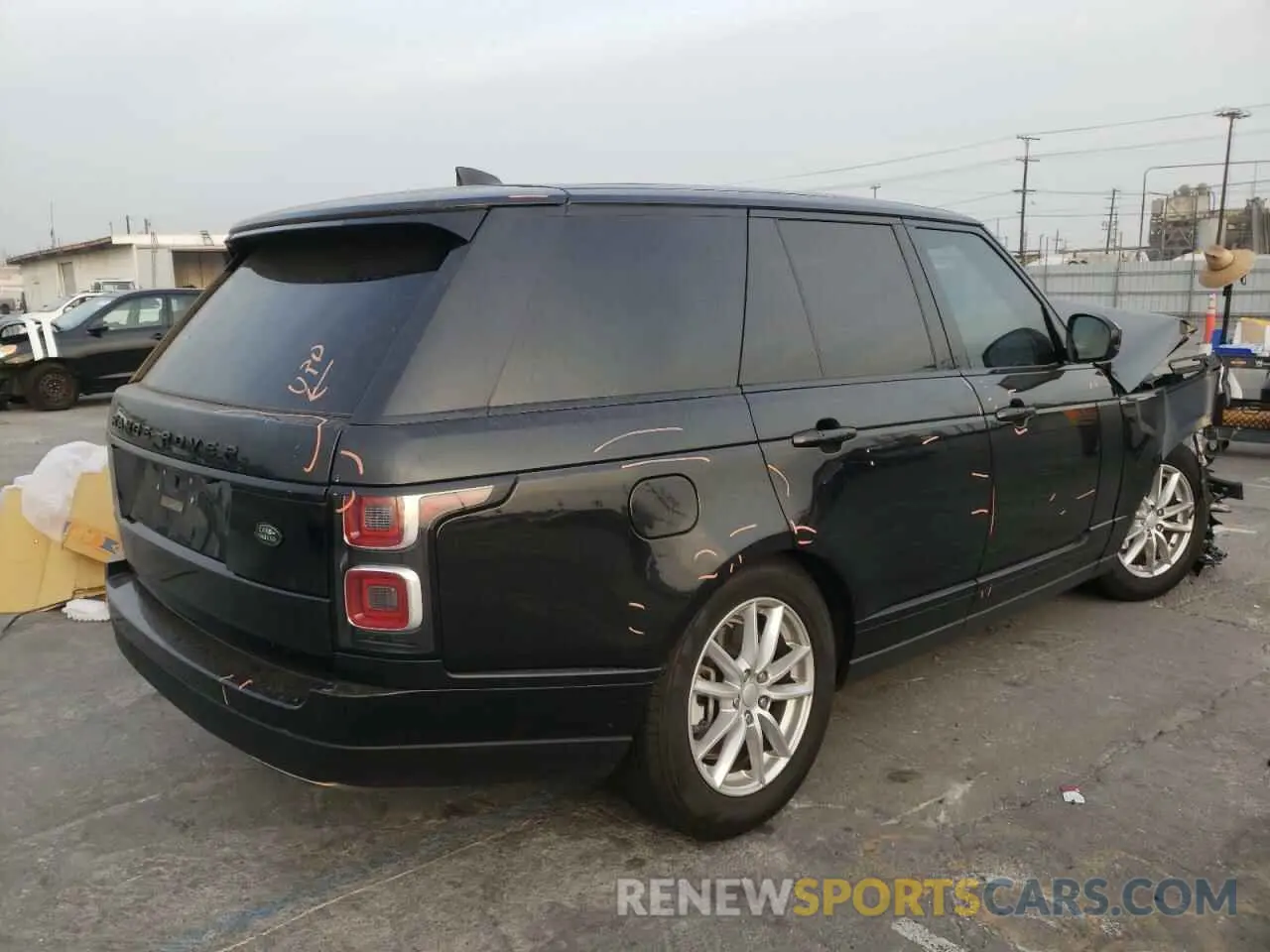 4 fotografías del automóvil dañado SALGR2RV4KA523333 LAND ROVER RANGEROVER 2019