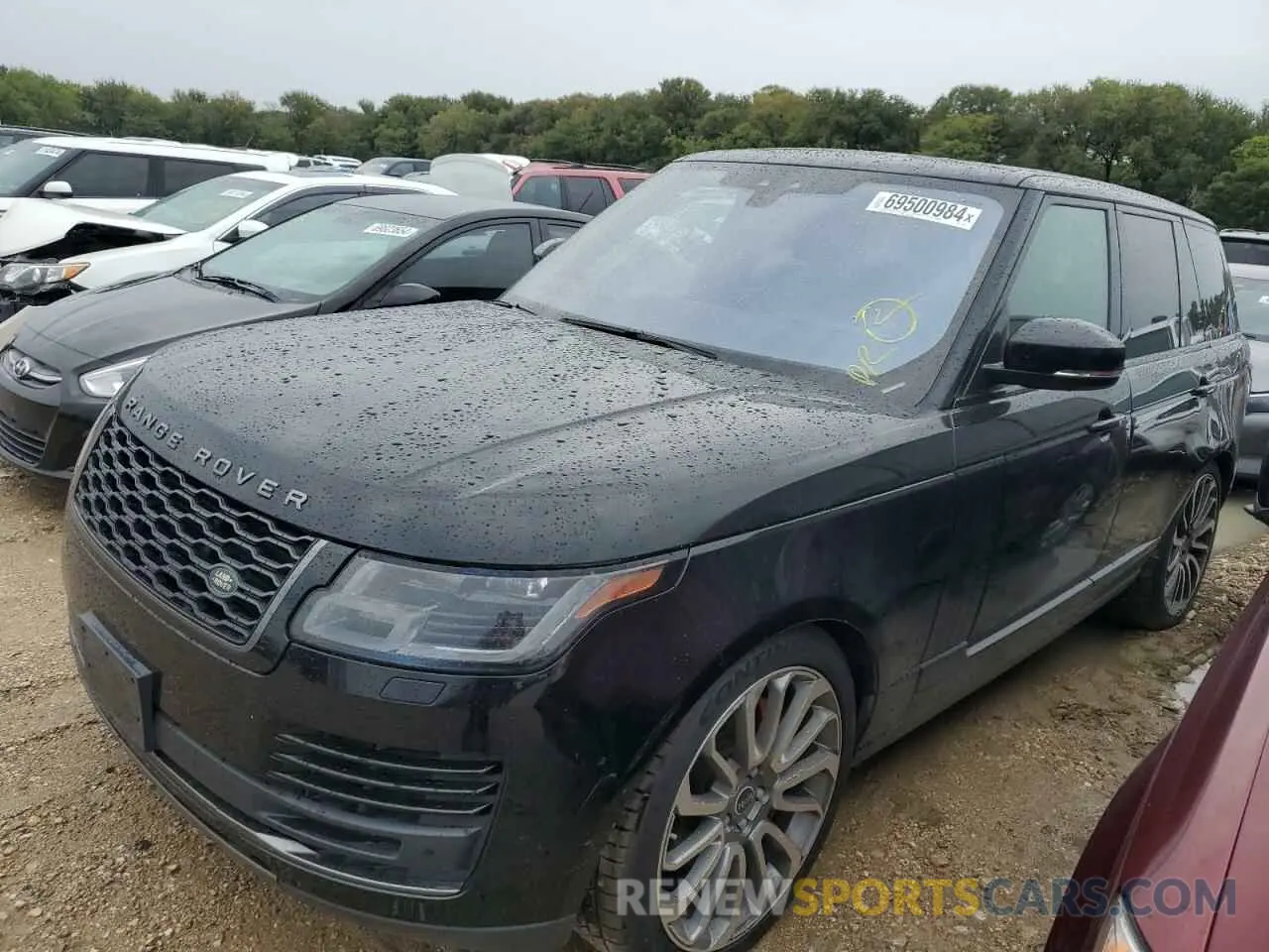 1 fotografías del automóvil dañado SALGR2RV4KA524949 LAND ROVER RANGEROVER 2019