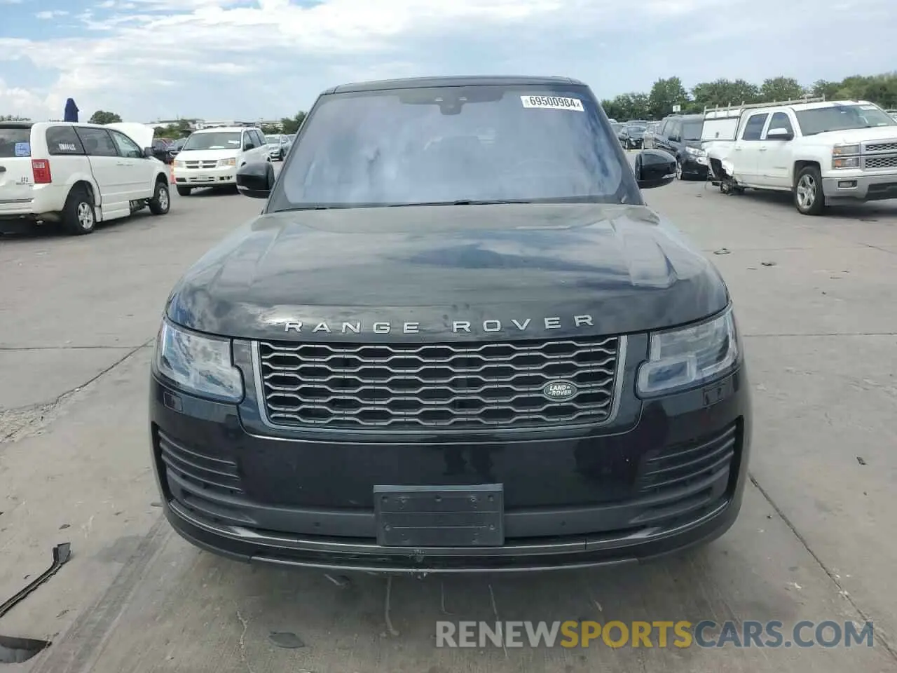 5 fotografías del automóvil dañado SALGR2RV4KA524949 LAND ROVER RANGEROVER 2019
