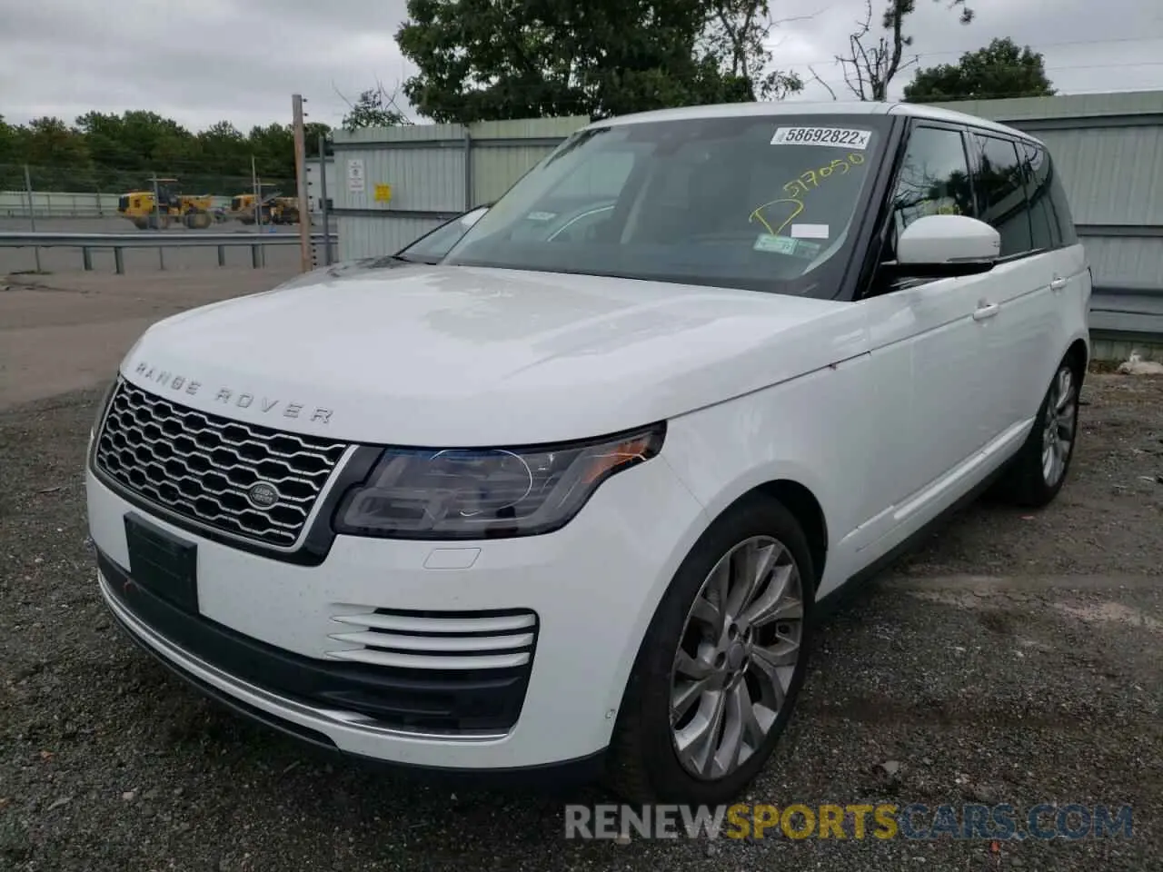 2 fotografías del automóvil dañado SALGS2RE0KA517050 LAND ROVER RANGEROVER 2019