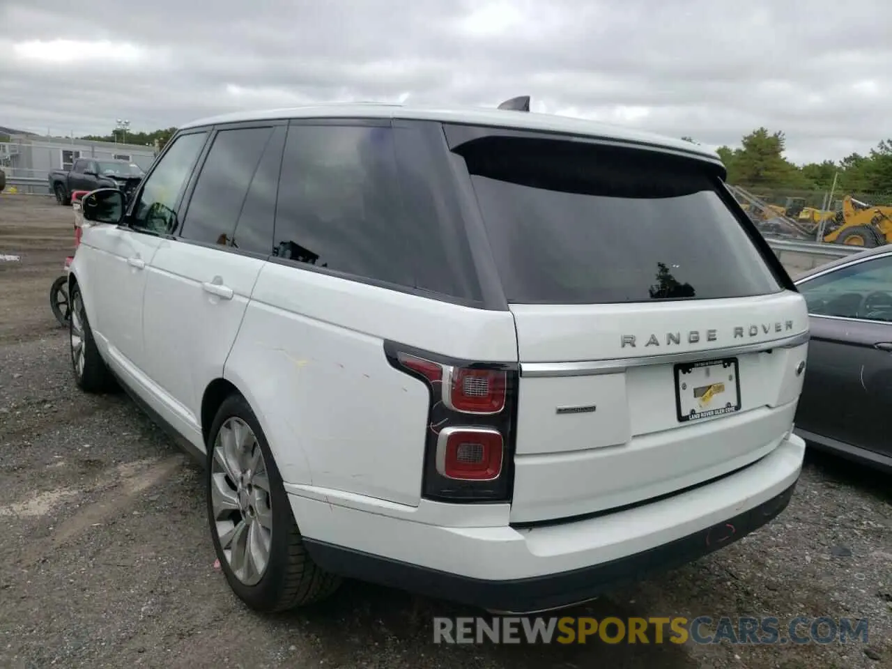 3 fotografías del automóvil dañado SALGS2RE0KA517050 LAND ROVER RANGEROVER 2019