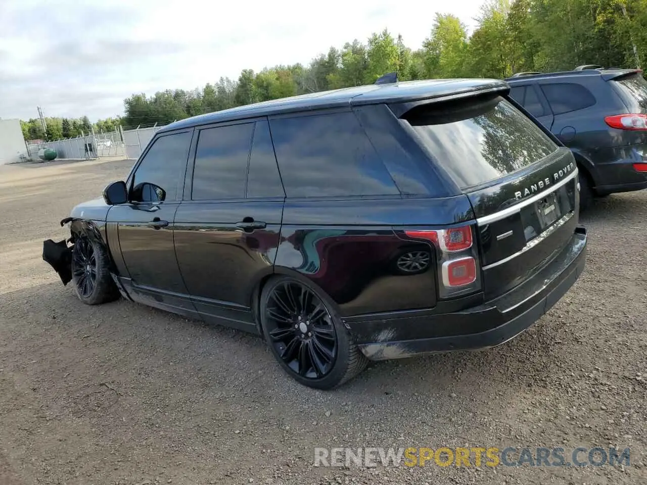 2 fotografías del automóvil dañado SALGS2RE0KA541882 LAND ROVER RANGEROVER 2019