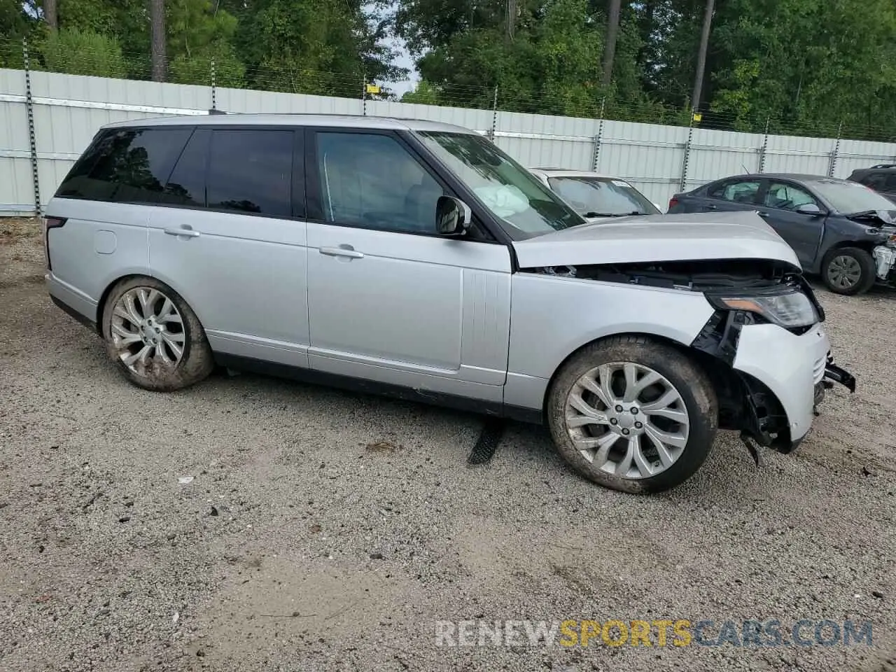 4 fotografías del automóvil dañado SALGS2RE3KA530410 LAND ROVER RANGEROVER 2019