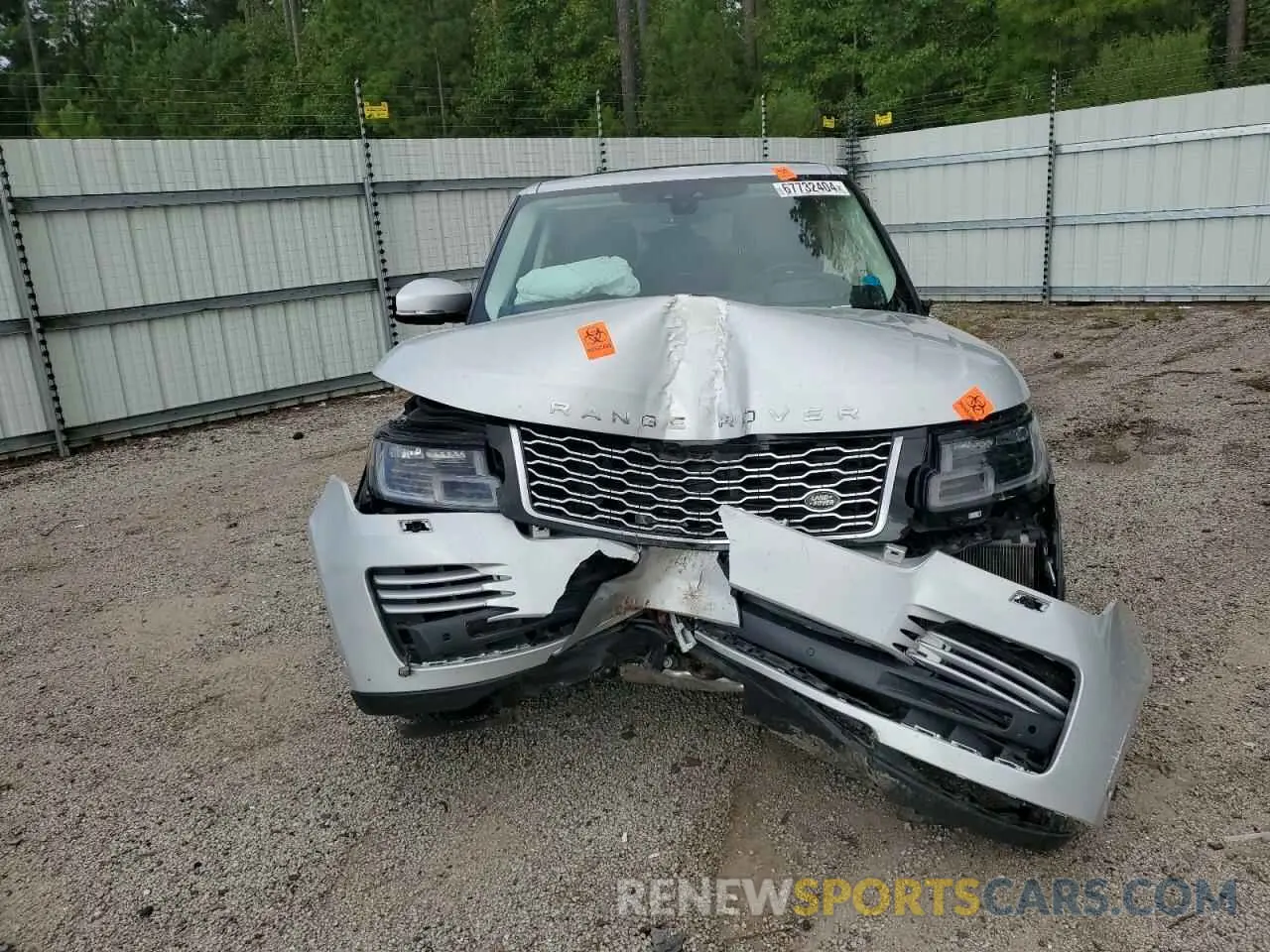 5 fotografías del automóvil dañado SALGS2RE3KA530410 LAND ROVER RANGEROVER 2019
