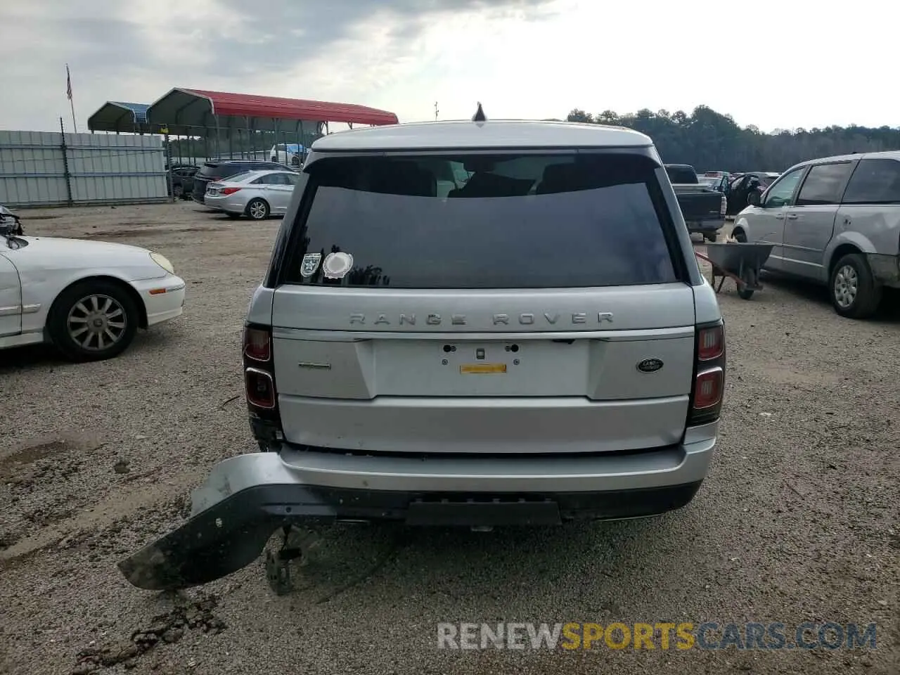 6 fotografías del automóvil dañado SALGS2RE3KA530410 LAND ROVER RANGEROVER 2019