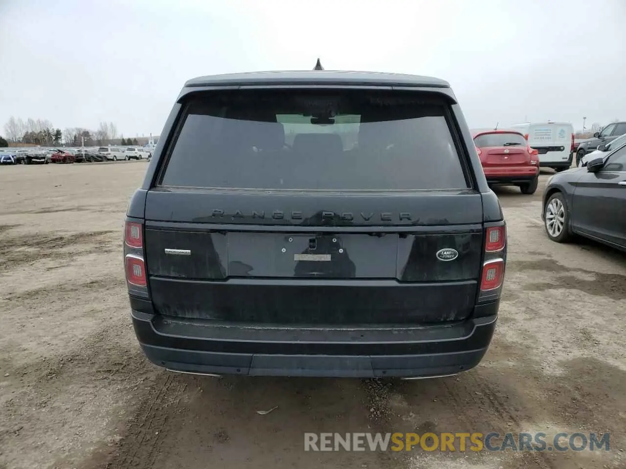 6 fotografías del automóvil dañado SALGS2RE6KA552319 LAND ROVER RANGEROVER 2019