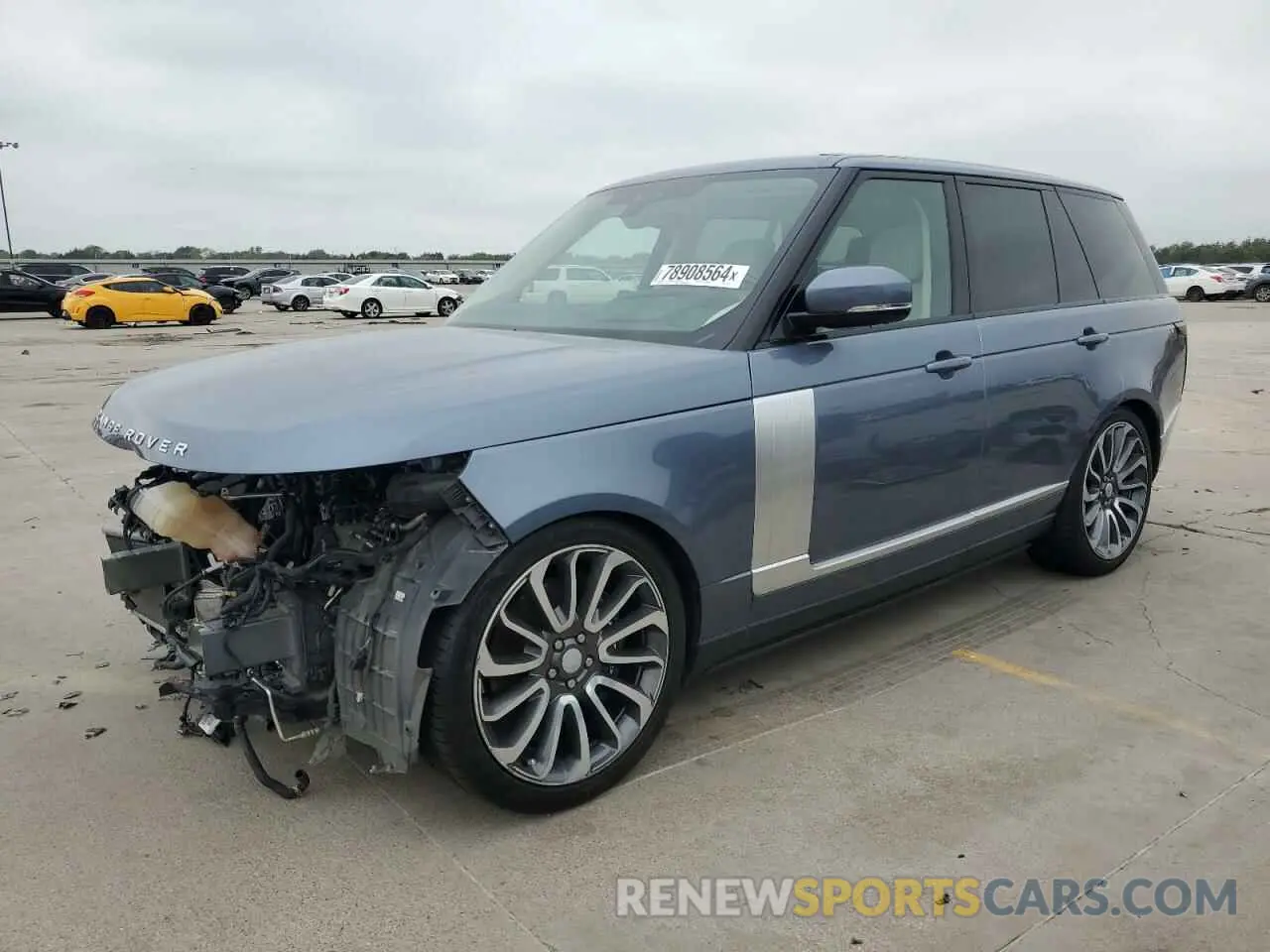 1 fotografías del automóvil dañado SALGS2RE8KA547462 LAND ROVER RANGEROVER 2019