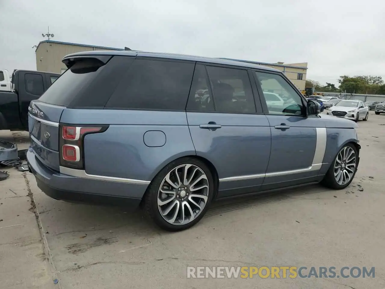 3 fotografías del automóvil dañado SALGS2RE8KA547462 LAND ROVER RANGEROVER 2019