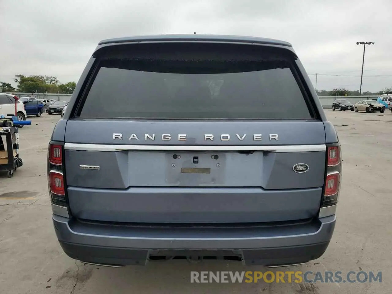 6 fotografías del automóvil dañado SALGS2RE8KA547462 LAND ROVER RANGEROVER 2019