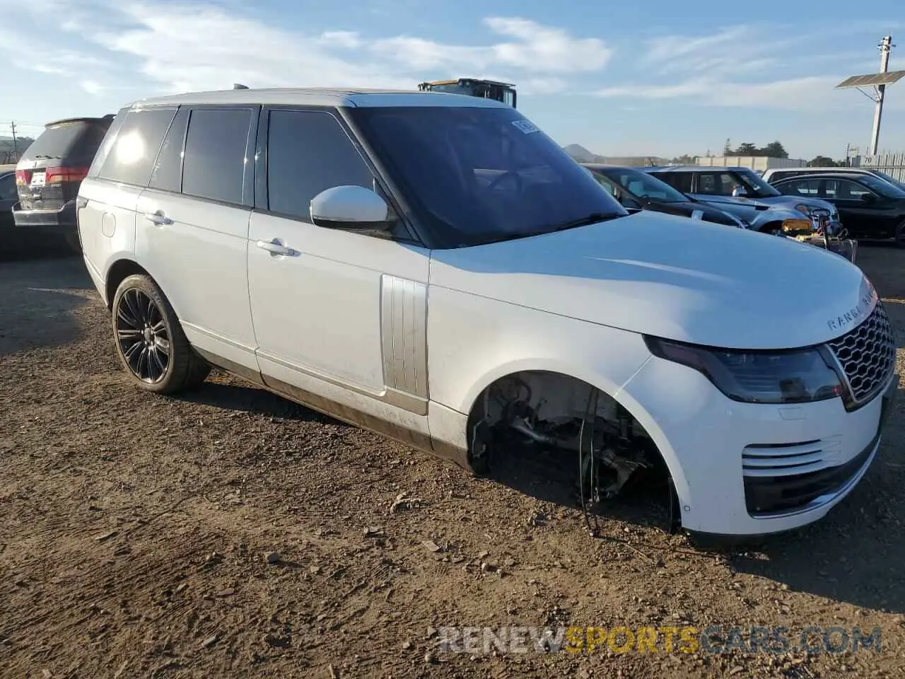 4 fotografías del automóvil dañado SALGS2RE9KA537734 LAND ROVER RANGEROVER 2019
