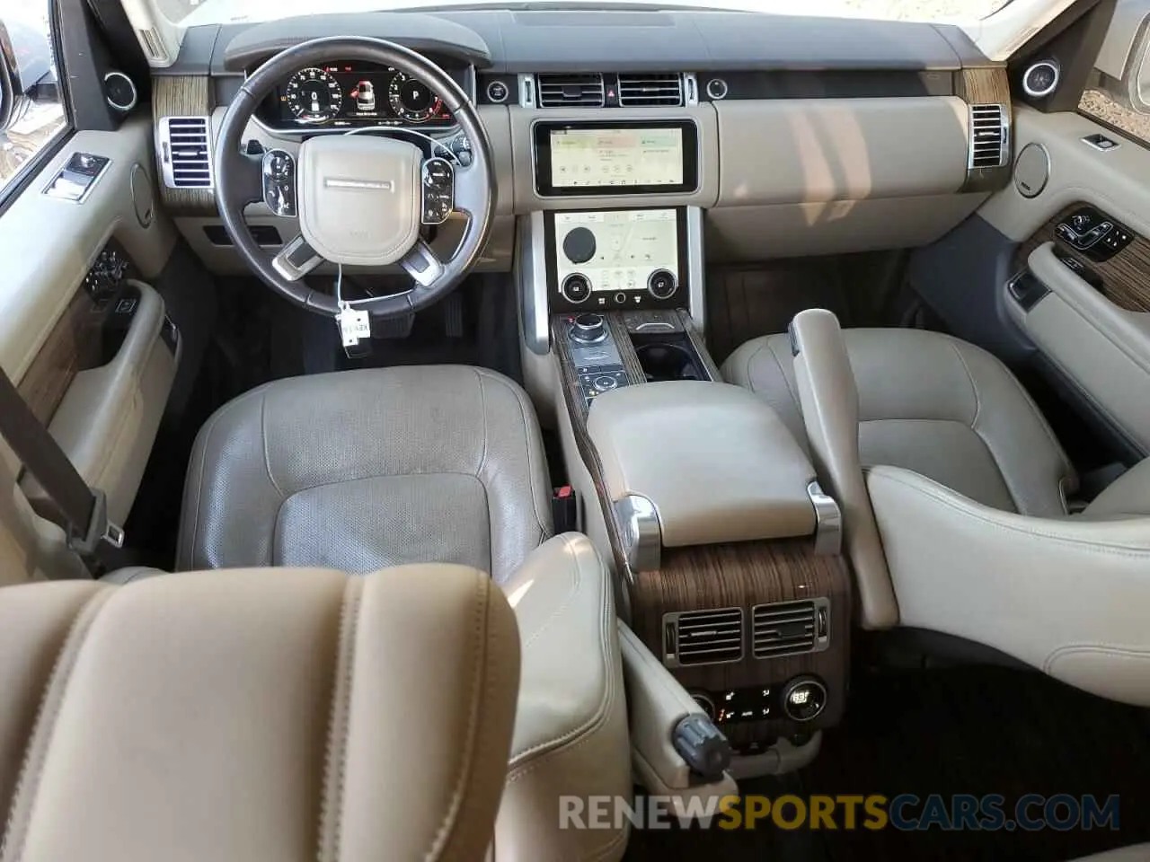 8 fotografías del automóvil dañado SALGS2RE9KA537734 LAND ROVER RANGEROVER 2019