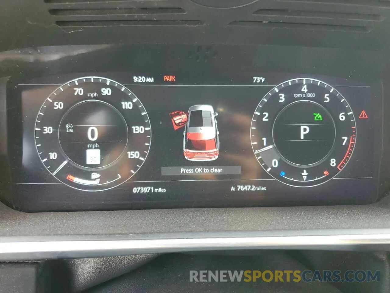 9 fotografías del automóvil dañado SALGS2SV0KA533971 LAND ROVER RANGEROVER 2019