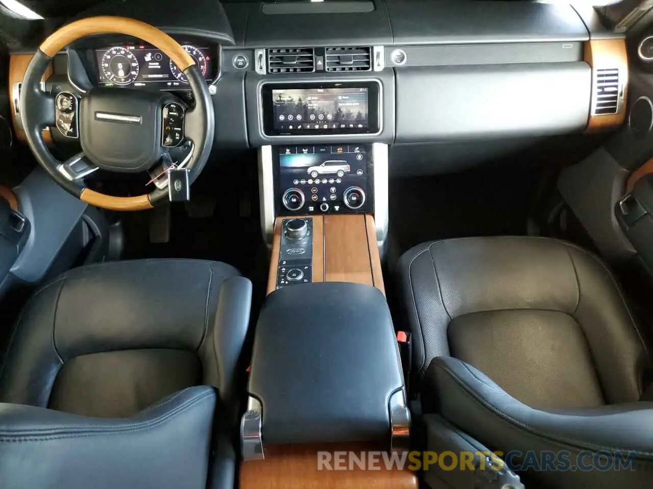 9 fotografías del automóvil dañado SALGS2SV0KA546333 LAND ROVER RANGEROVER 2019