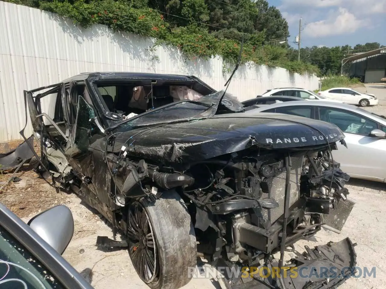 1 fotografías del automóvil dañado SALGS2SV1KA563528 LAND ROVER RANGEROVER 2019