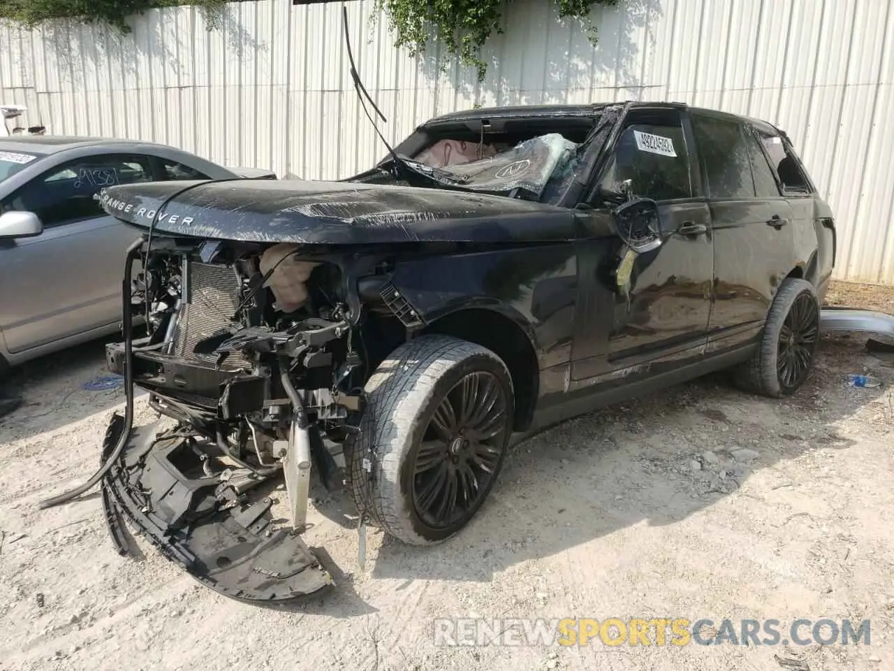 2 fotografías del automóvil dañado SALGS2SV1KA563528 LAND ROVER RANGEROVER 2019