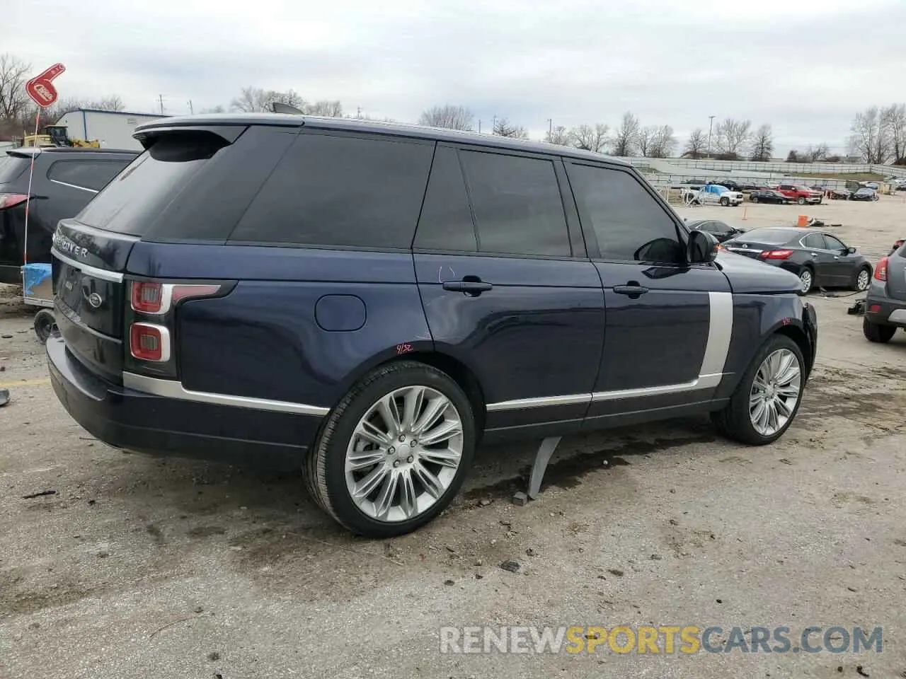 3 fotografías del automóvil dañado SALGS2SV2KA521580 LAND ROVER RANGEROVER 2019