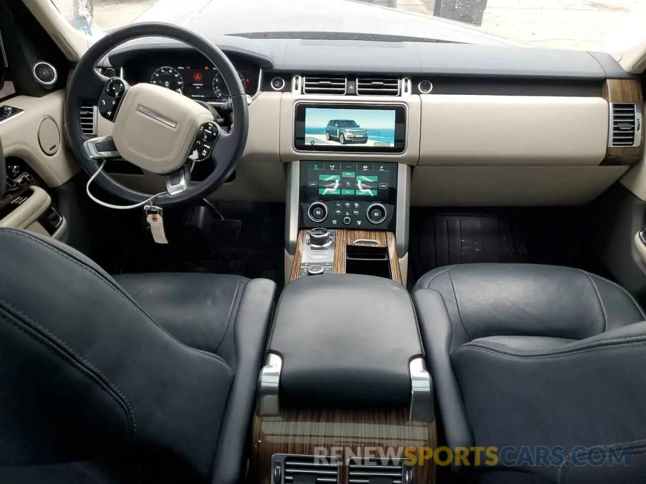 8 fotografías del automóvil dañado SALGS2SV2KA521580 LAND ROVER RANGEROVER 2019