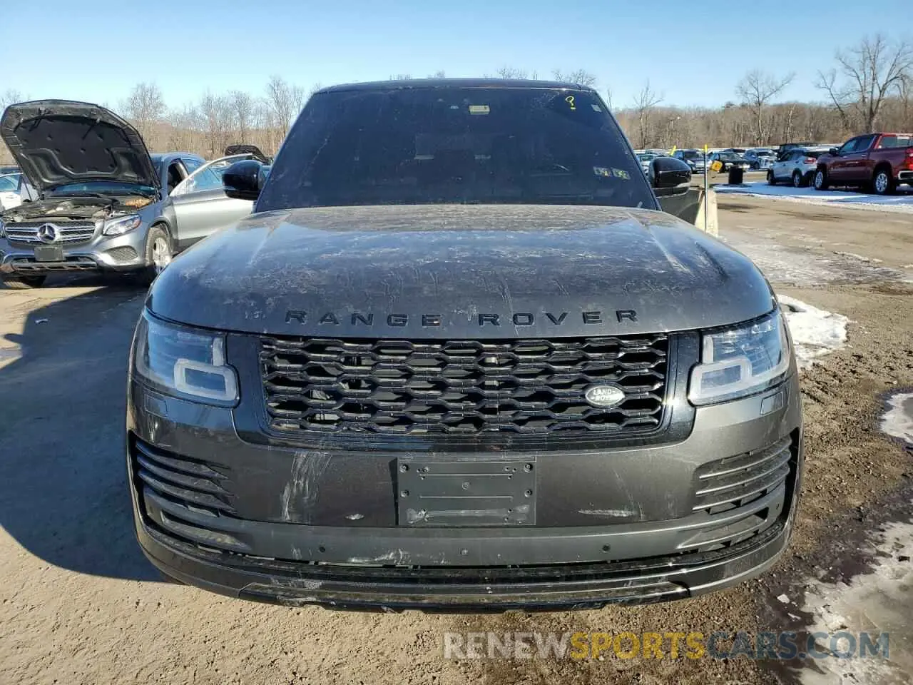 5 fotografías del automóvil dañado SALGS2SV2KA564400 LAND ROVER RANGEROVER 2019