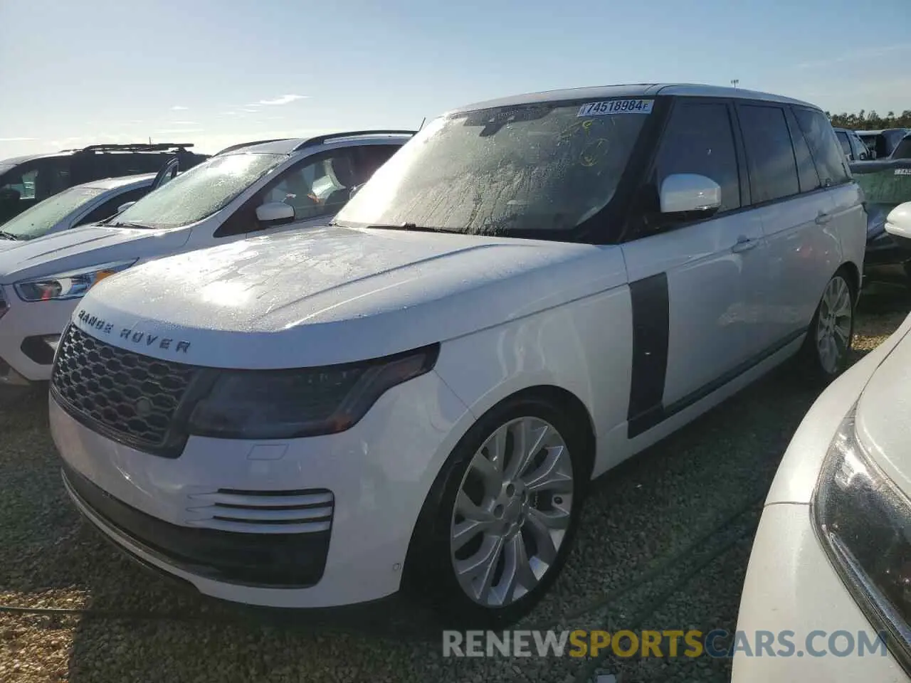 1 fotografías del automóvil dañado SALGS2SV7KA532350 LAND ROVER RANGEROVER 2019