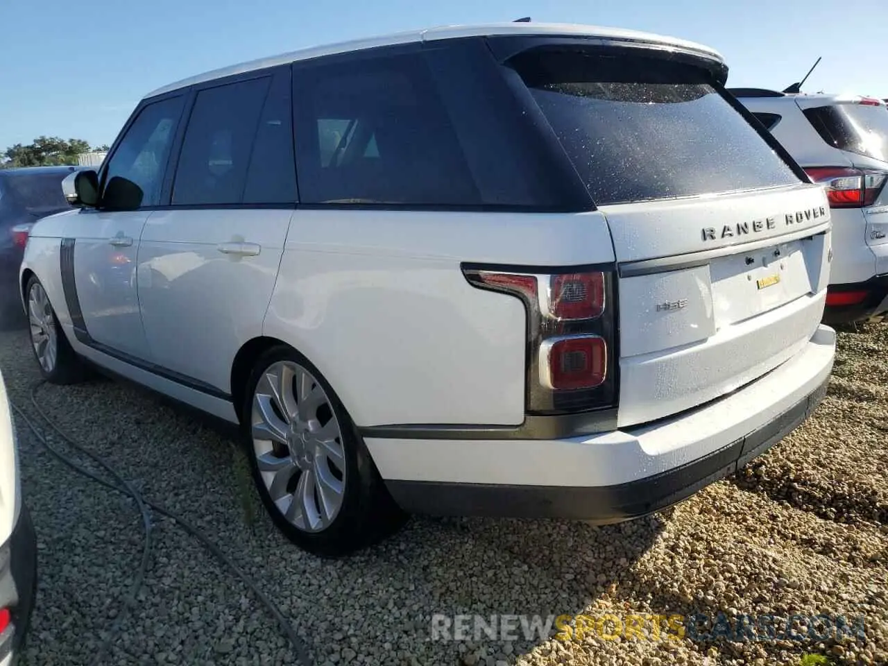 2 fotografías del automóvil dañado SALGS2SV7KA532350 LAND ROVER RANGEROVER 2019