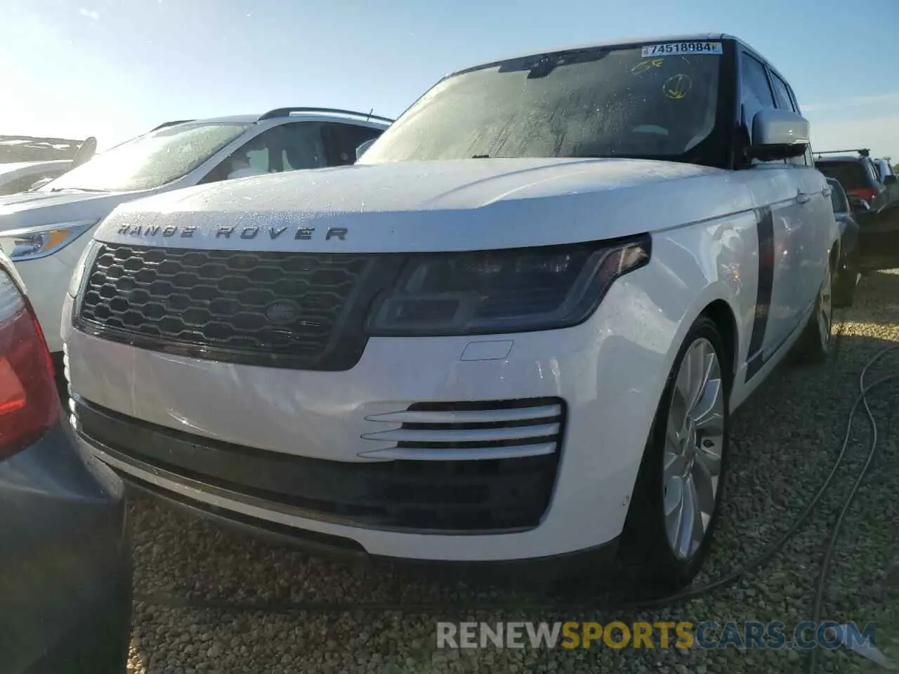 5 fotografías del automóvil dañado SALGS2SV7KA532350 LAND ROVER RANGEROVER 2019