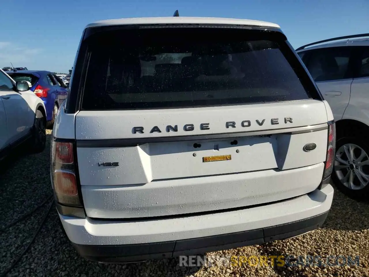 6 fotografías del automóvil dañado SALGS2SV7KA532350 LAND ROVER RANGEROVER 2019