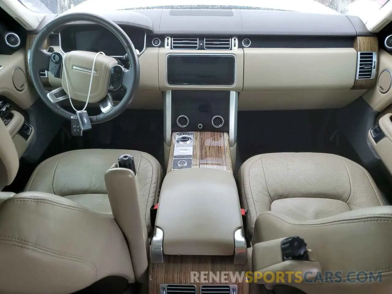 8 fotografías del automóvil dañado SALGS2SV7KA532350 LAND ROVER RANGEROVER 2019