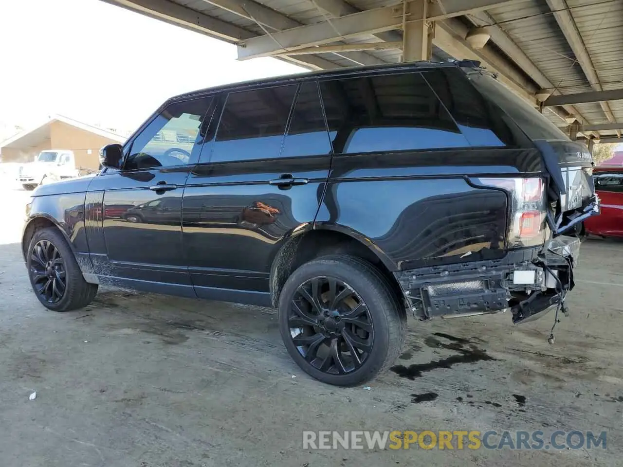2 fotografías del automóvil dañado SALGS2SV7KA543459 LAND ROVER RANGEROVER 2019
