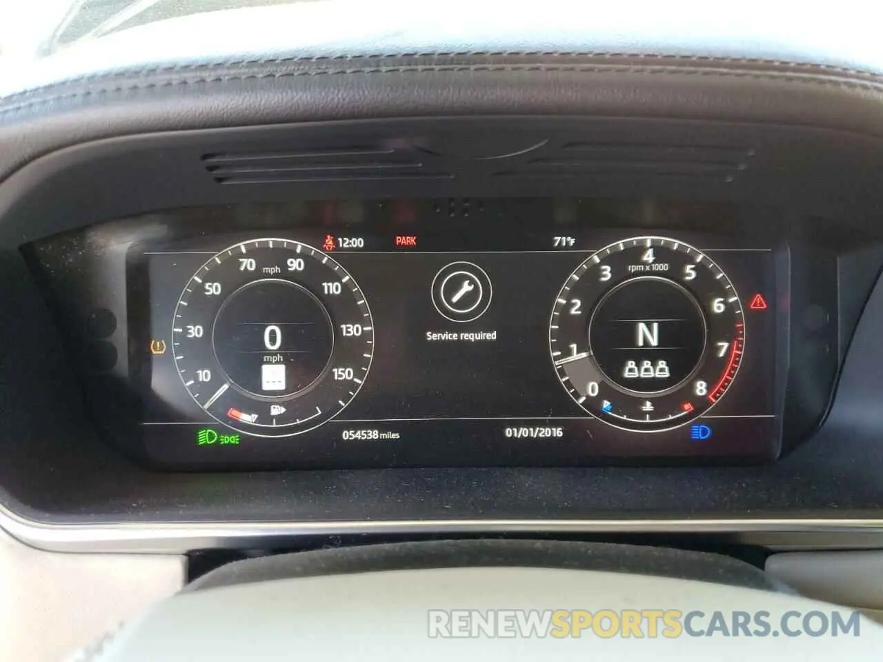 9 fotografías del automóvil dañado SALGS2SV7KA543459 LAND ROVER RANGEROVER 2019