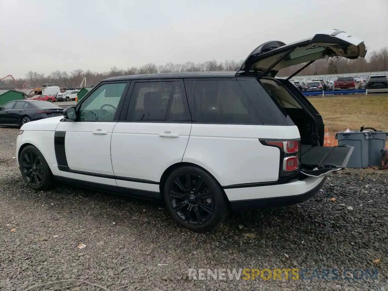 2 fotografías del automóvil dañado SALGS2SV8KA565695 LAND ROVER RANGEROVER 2019