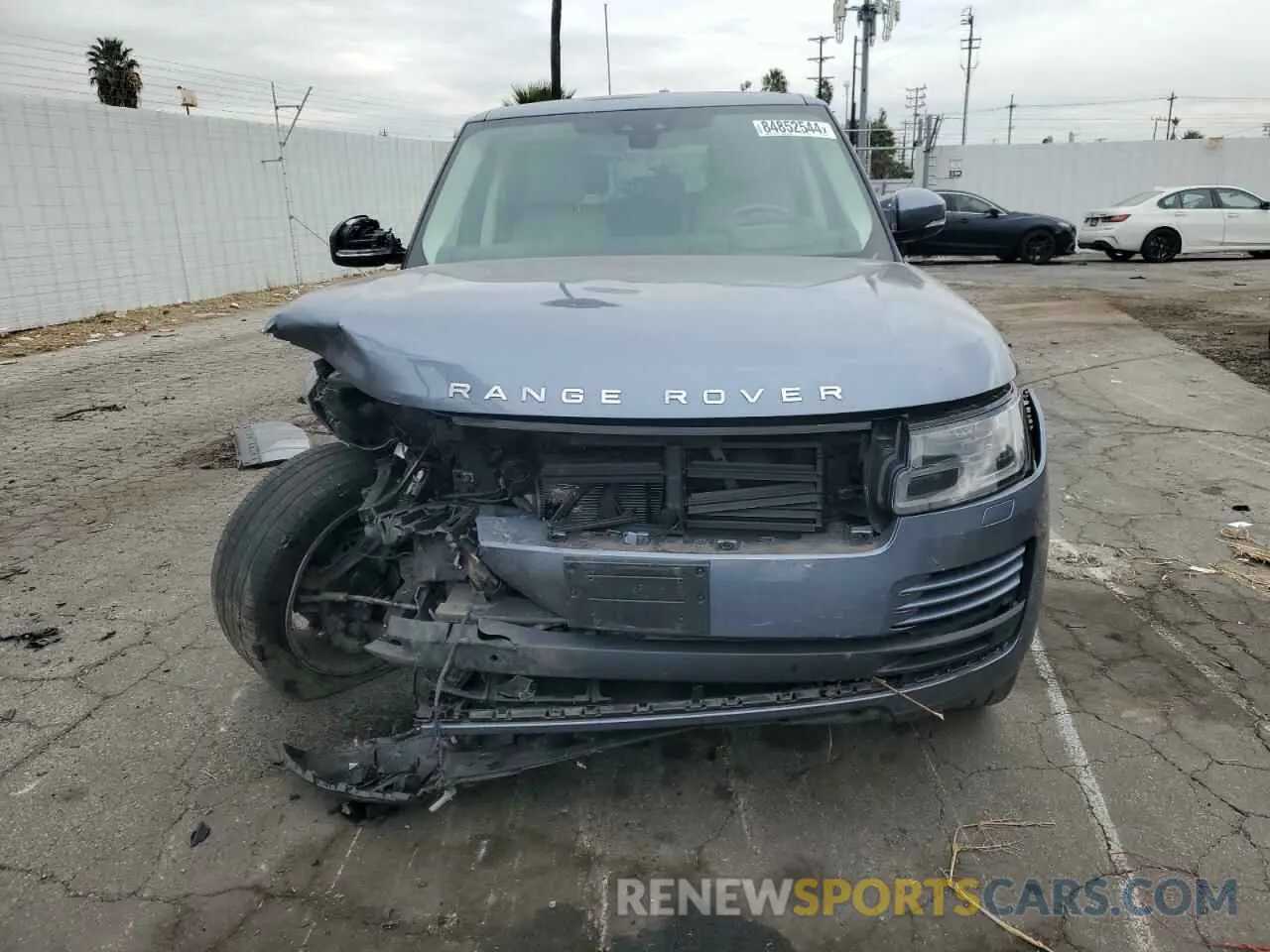 5 fotografías del automóvil dañado SALGS2SV9KA550350 LAND ROVER RANGEROVER 2019