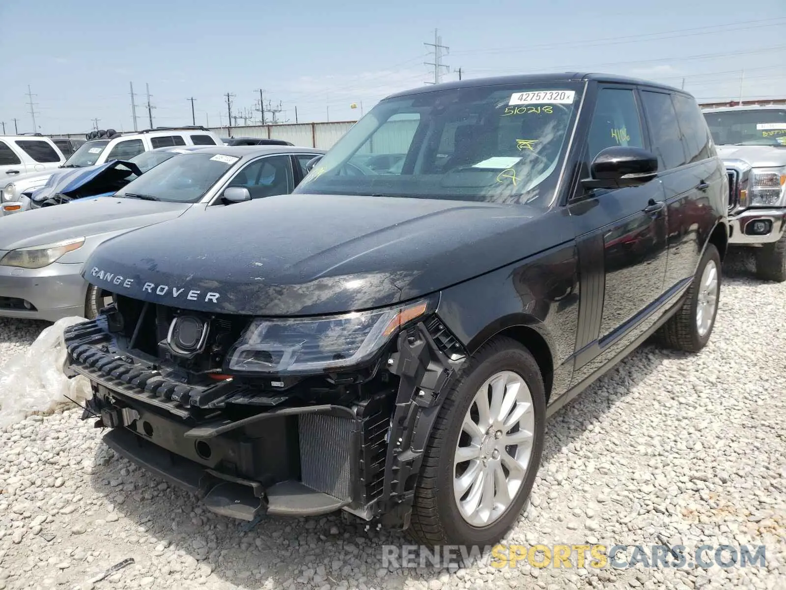 2 fotografías del automóvil dañado SALGS4RY2KA510218 LAND ROVER RANGEROVER 2019