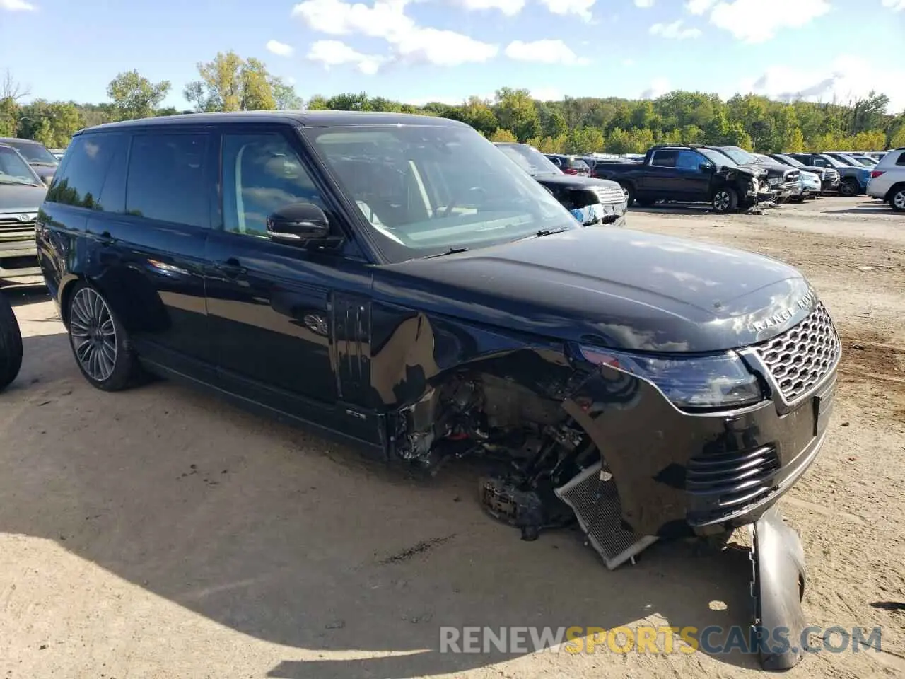 4 fotografías del automóvil dañado SALGS5RE1KA517950 LAND ROVER RANGEROVER 2019