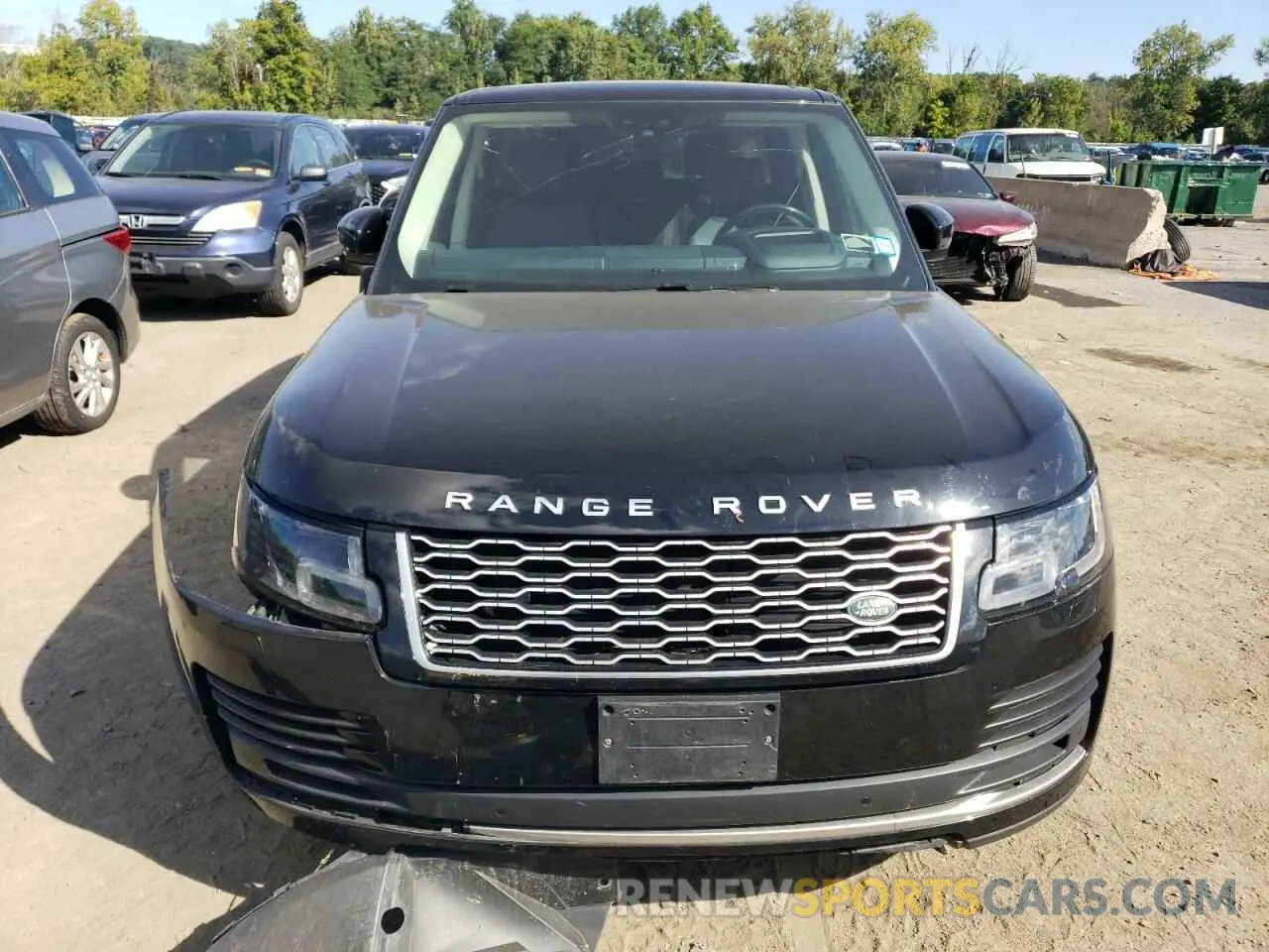5 fotografías del automóvil dañado SALGS5RE1KA517950 LAND ROVER RANGEROVER 2019