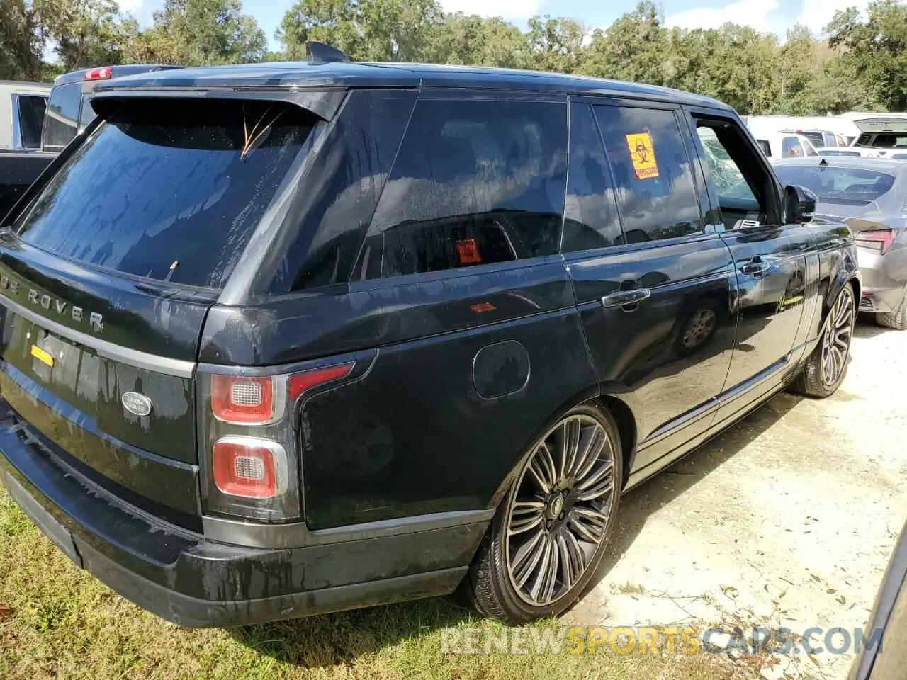 3 fotografías del automóvil dañado SALGV2RE0KA541758 LAND ROVER RANGEROVER 2019