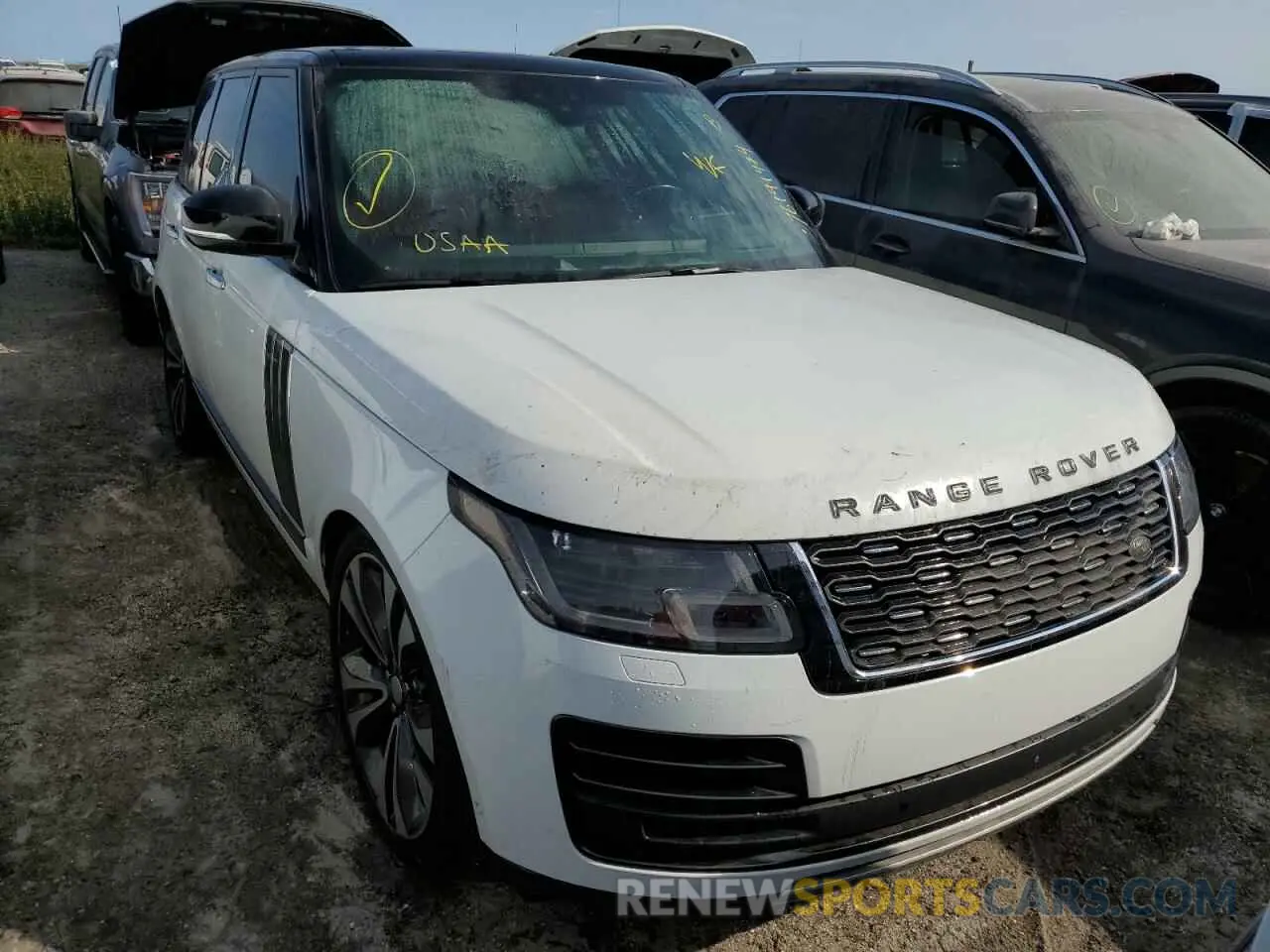 5 fotografías del automóvil dañado SALGW2SEXKA530547 LAND ROVER RANGEROVER 2019