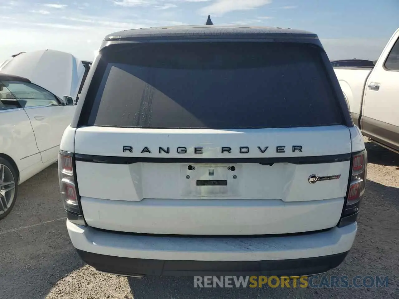 6 fotografías del automóvil dañado SALGW2SEXKA530547 LAND ROVER RANGEROVER 2019